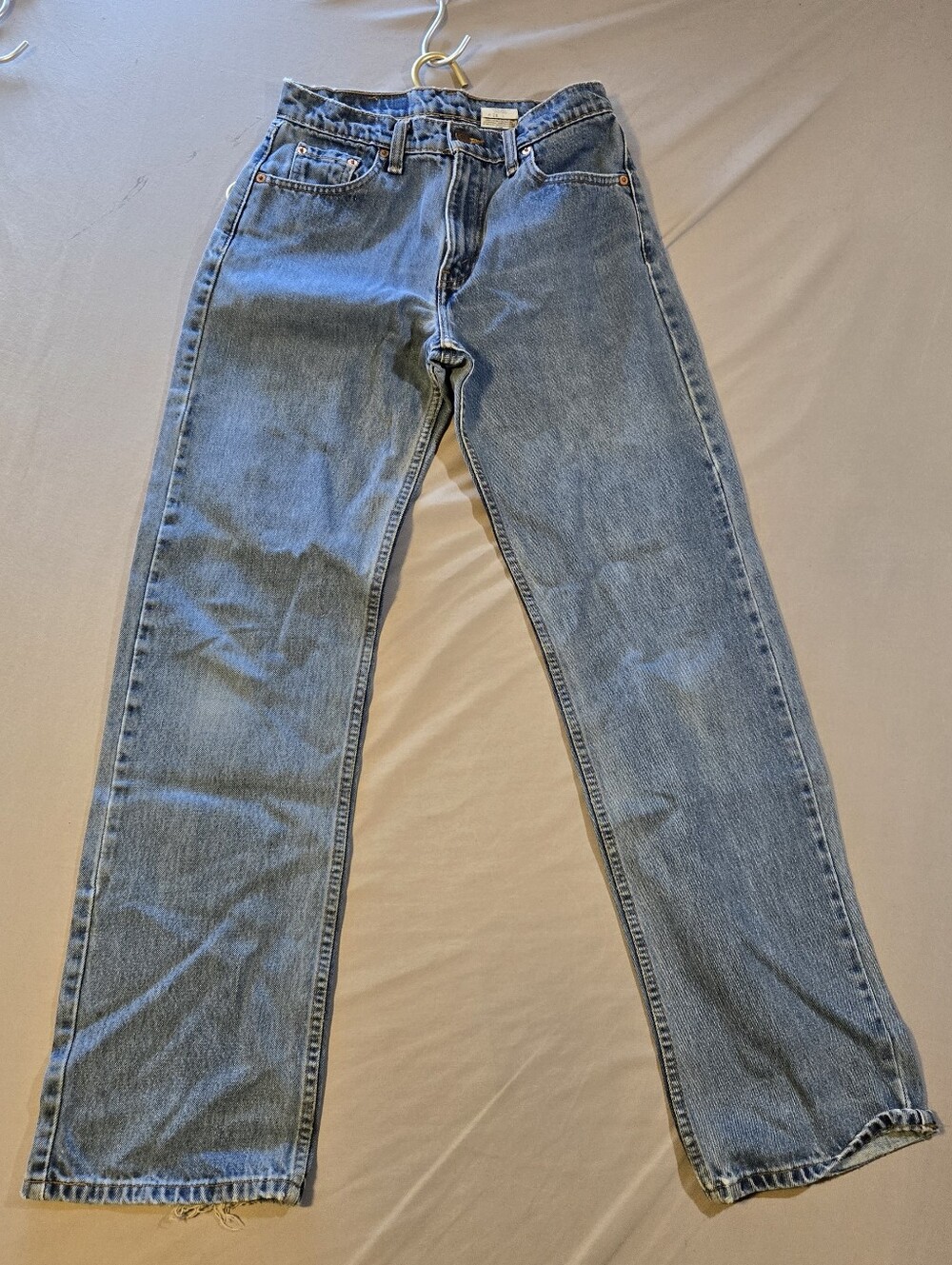 VTG 90s Levis 542 Jeans Womens W28 Low Rise Wide Leg Denim Made in Canada